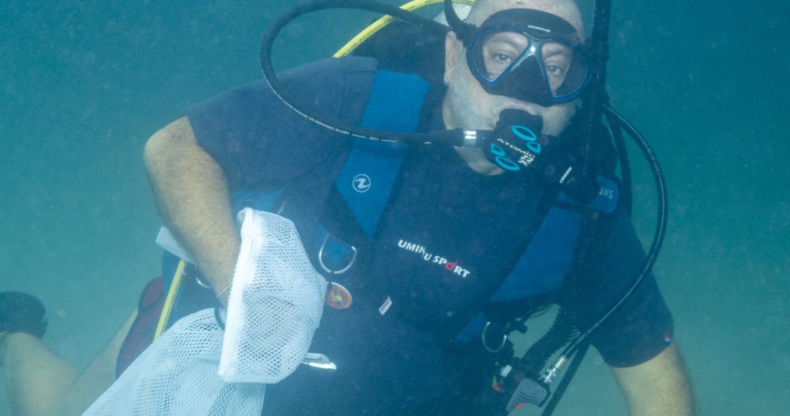 Pier Cleanup, Joe Mankowski