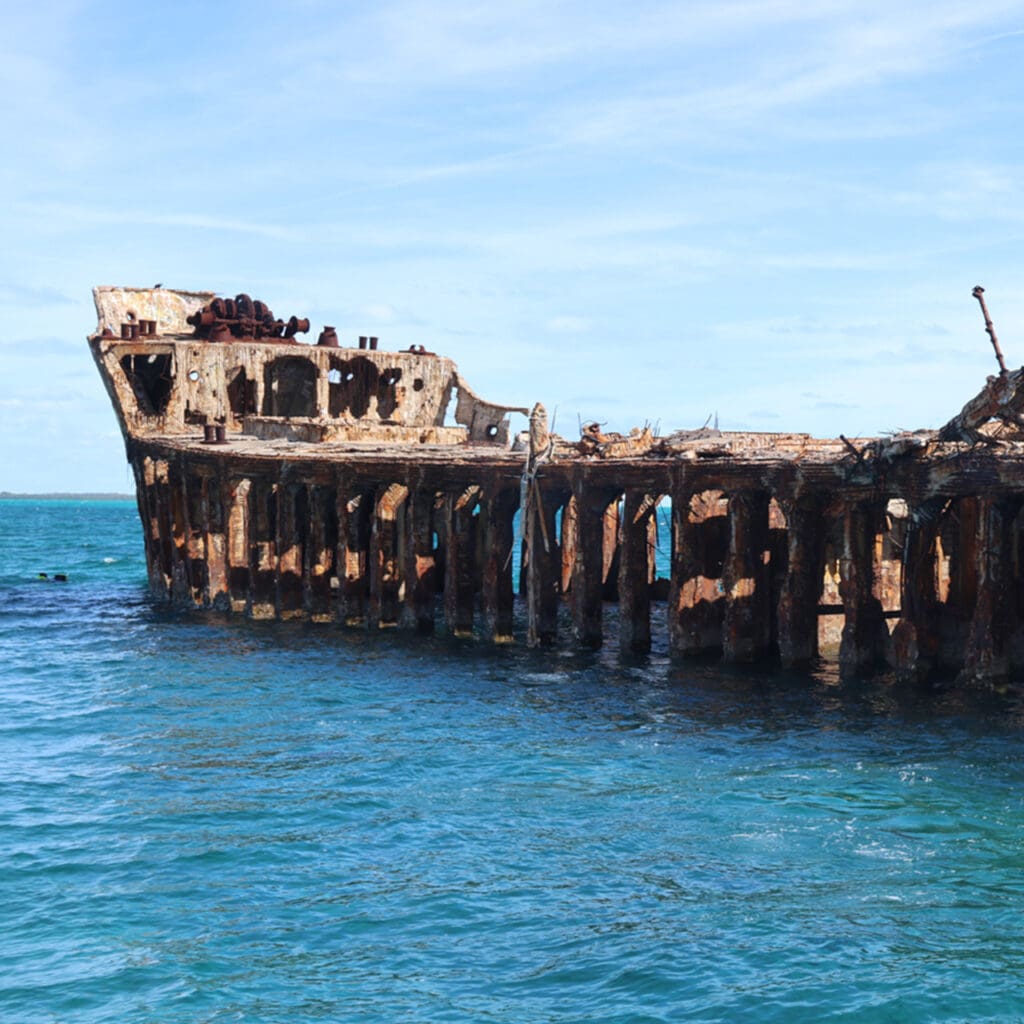 The SS Sapona in Bimini