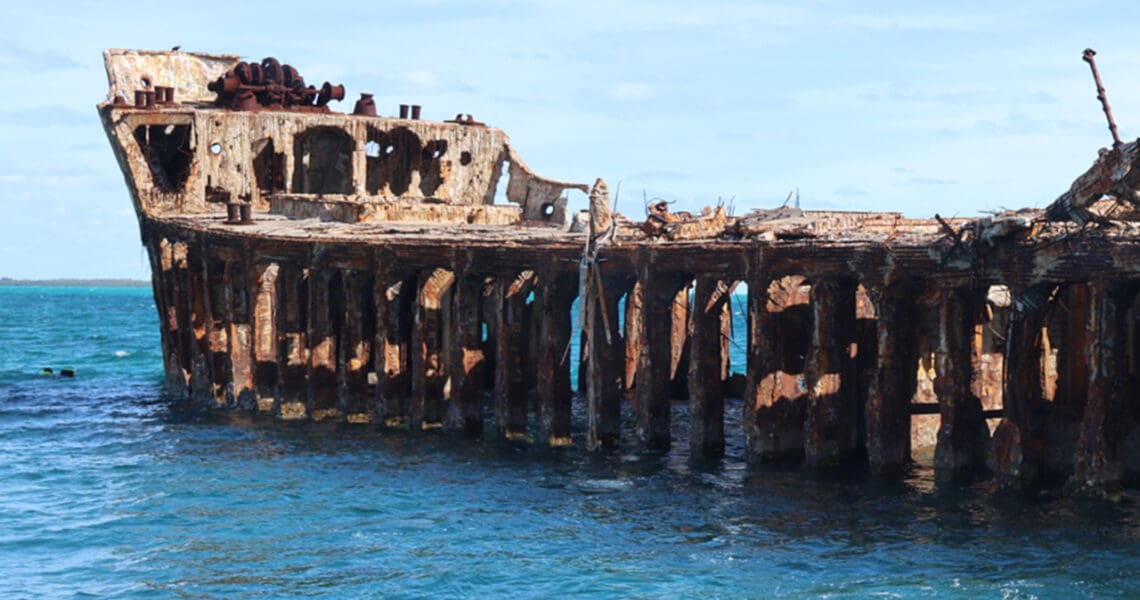 The SS Sapona in Bimini