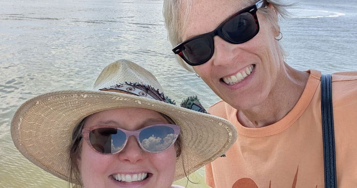 Karen Patrick (right) and her wife Sue.