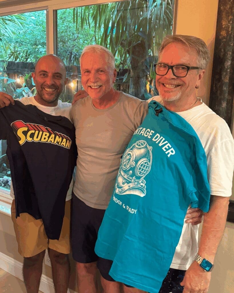 Surprise "birthday" gifts for the two co-founders